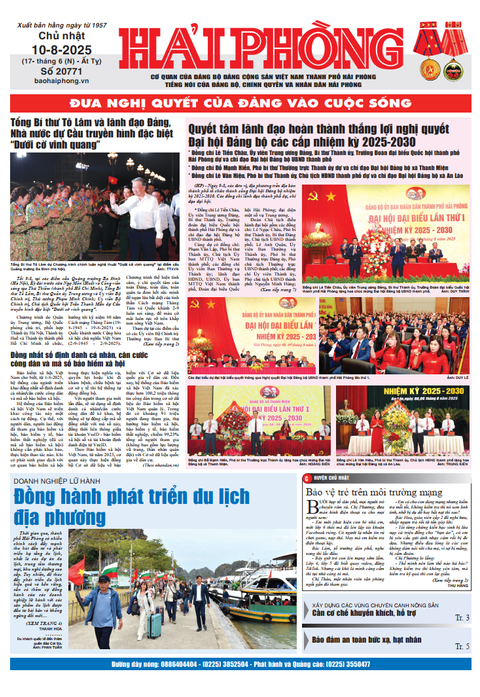 Số 20771 - Tháng 8 - 2025