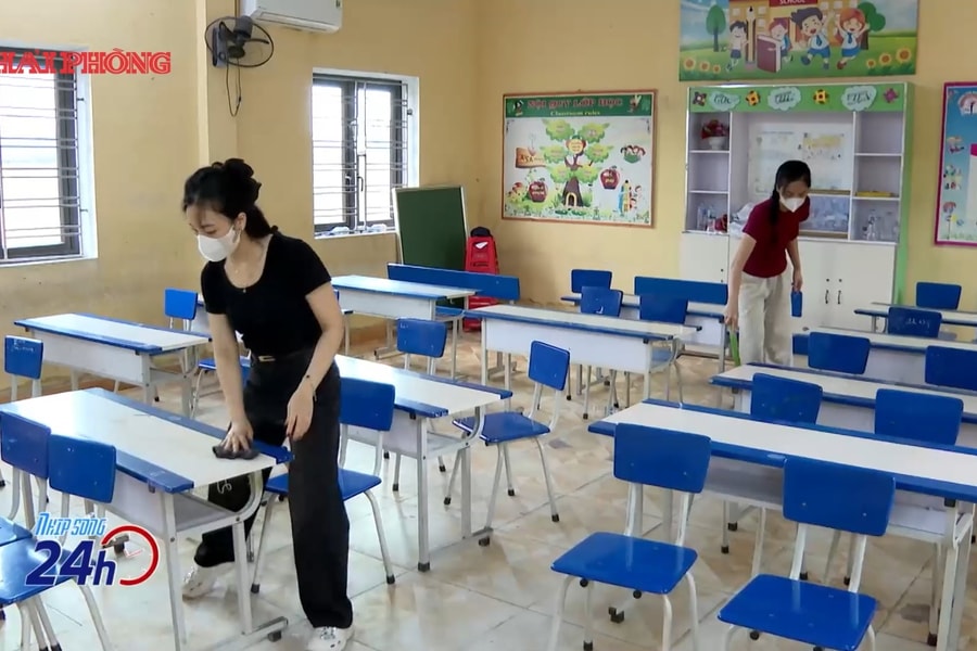 Trường học phía tây sẵn sàng cho năm học mới