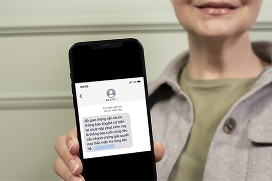 Nhận được tin nhắn SMS này thì phải xóa ngay nếu không muốn mất tiền trong tài khoản